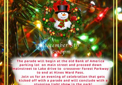 Holiday Parade Flyer 