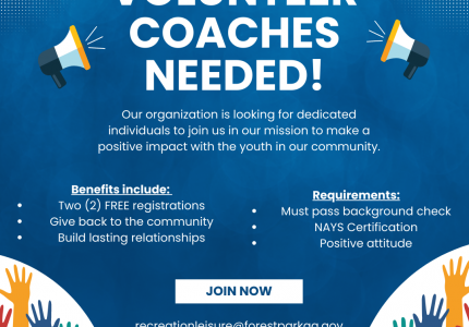 Volunteer Coaches Needed