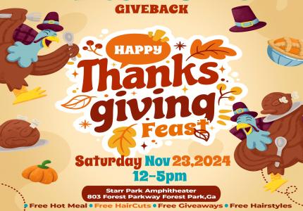 The Community Giveback Thanksgiving Feast 