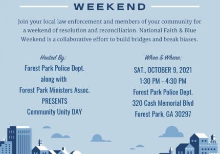 National Faith & Blue Weekend