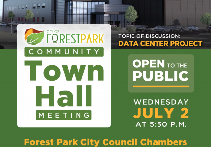 Community Town Hall Meeting Flyer