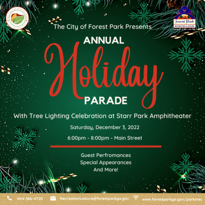 Holiday Parade Flyer