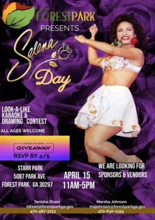 Selena Day Poster