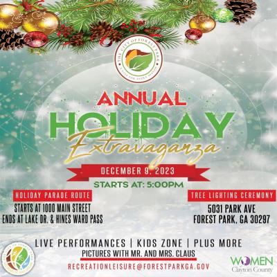 Holiday Extravaganza Flyer