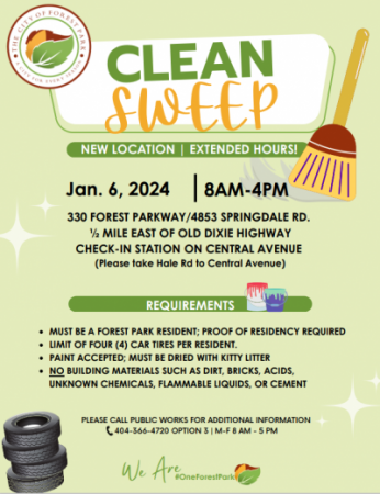 Clean Sweep Flyer