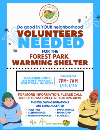 Warming Center Flyer