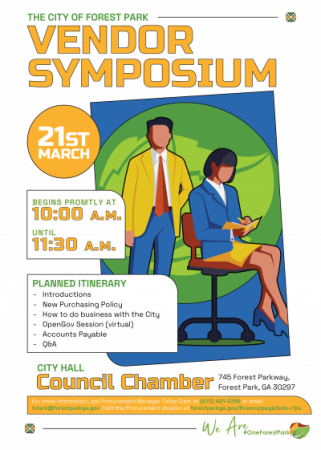 March 21 Vendor Symposium