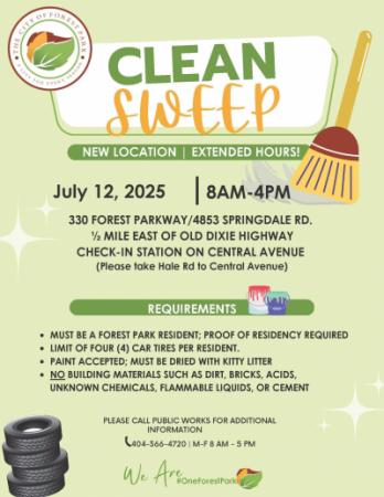Clean Sweep Flyer