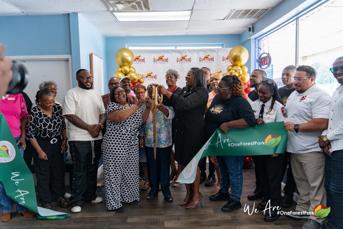 Ms. Jerrie's Cafe Grand Opening & Ribbon-Cutting Ceremony