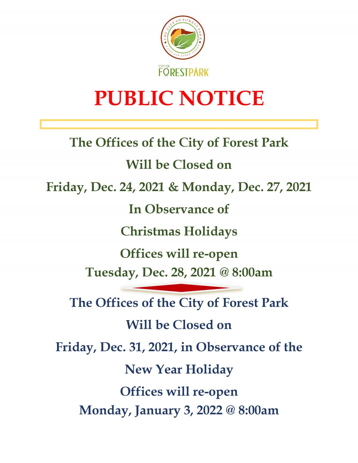  City of Forest Park 