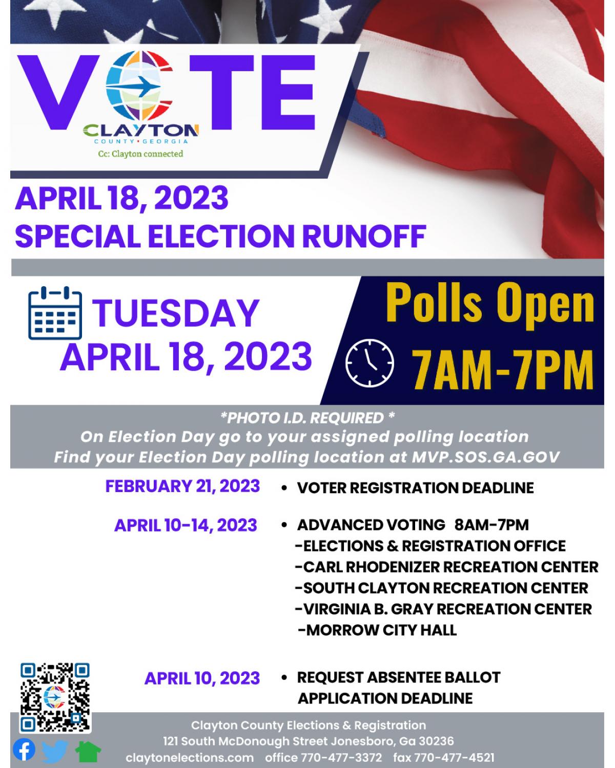 Clayton County Voting Information