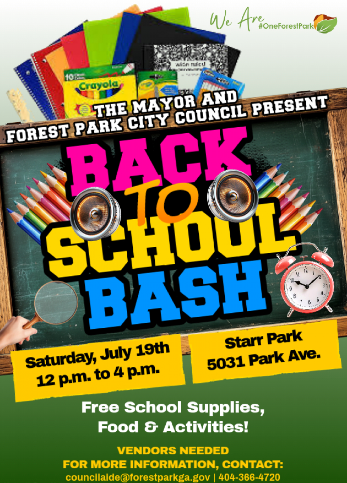 Back to School Drive