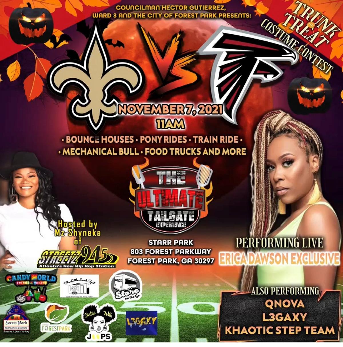 Tailgate Saints vs Falcons