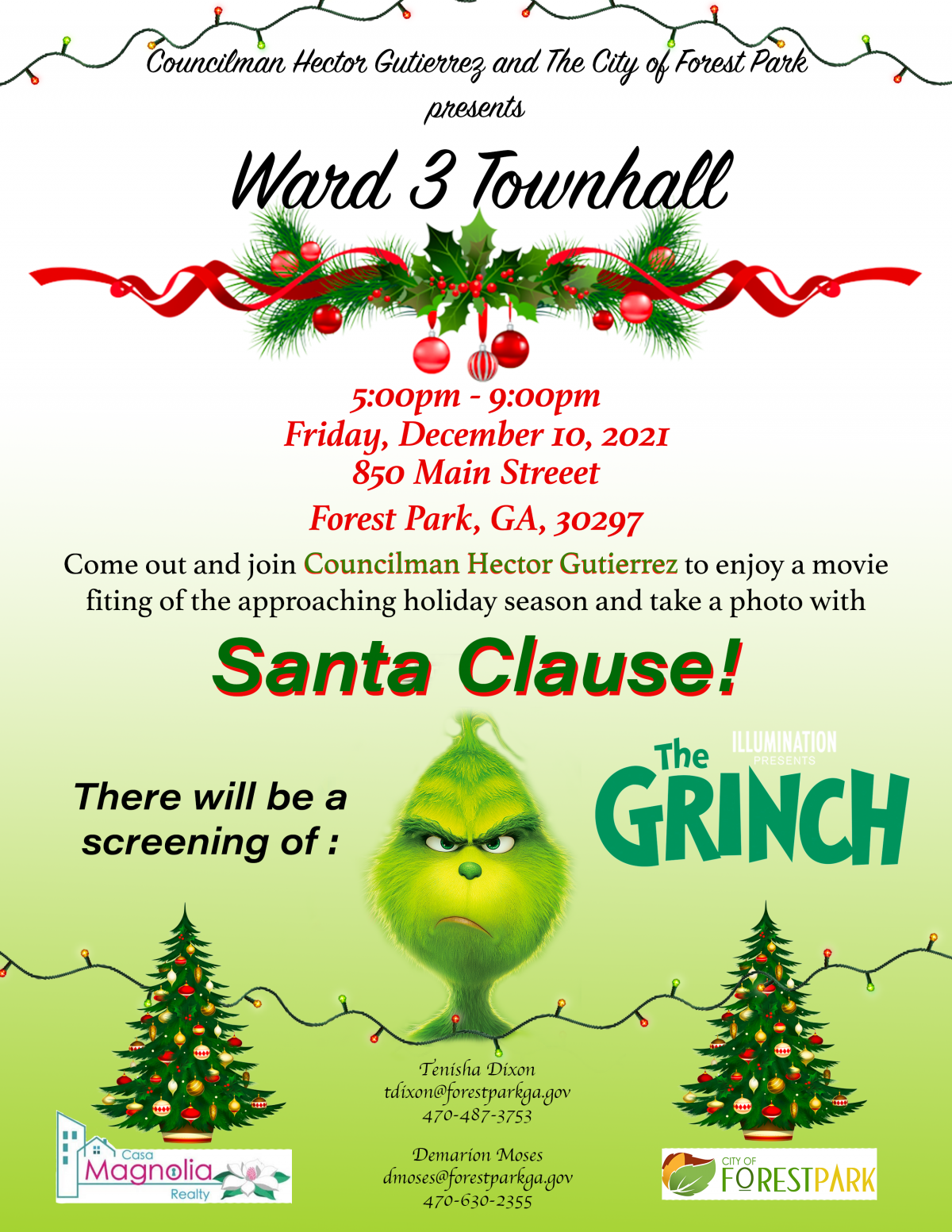Ward 3 Townhall