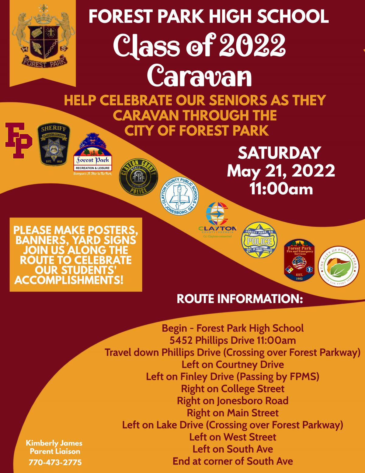 Forest Park High School Caravan 