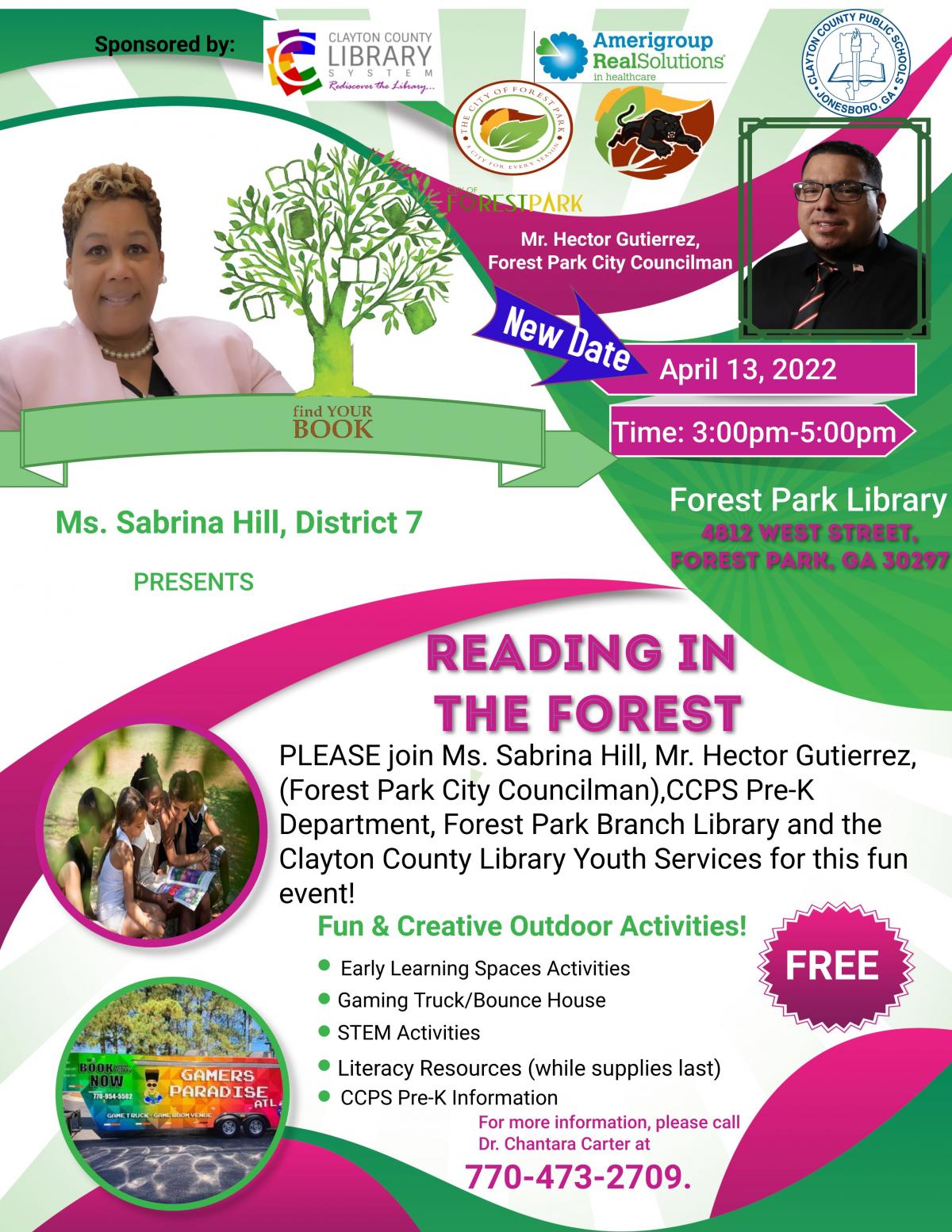Reading in the Forest