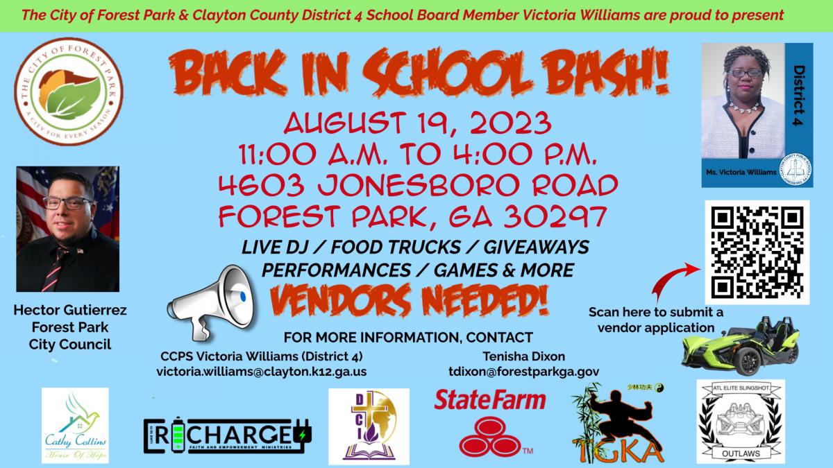 Back In School Bash