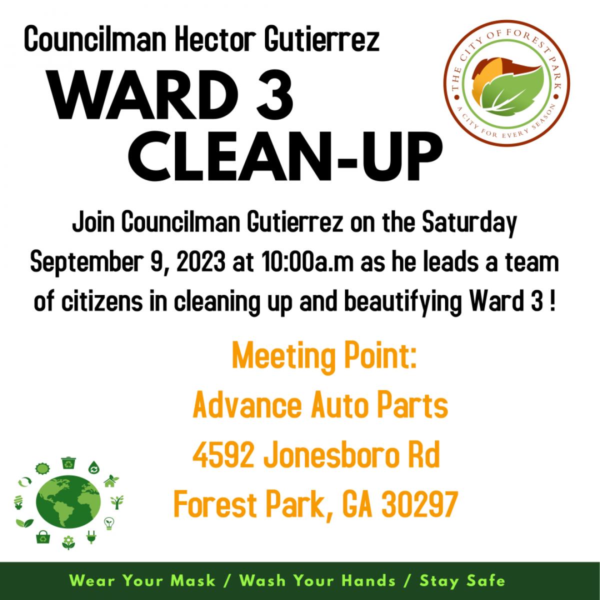Ward 3 Clean Up