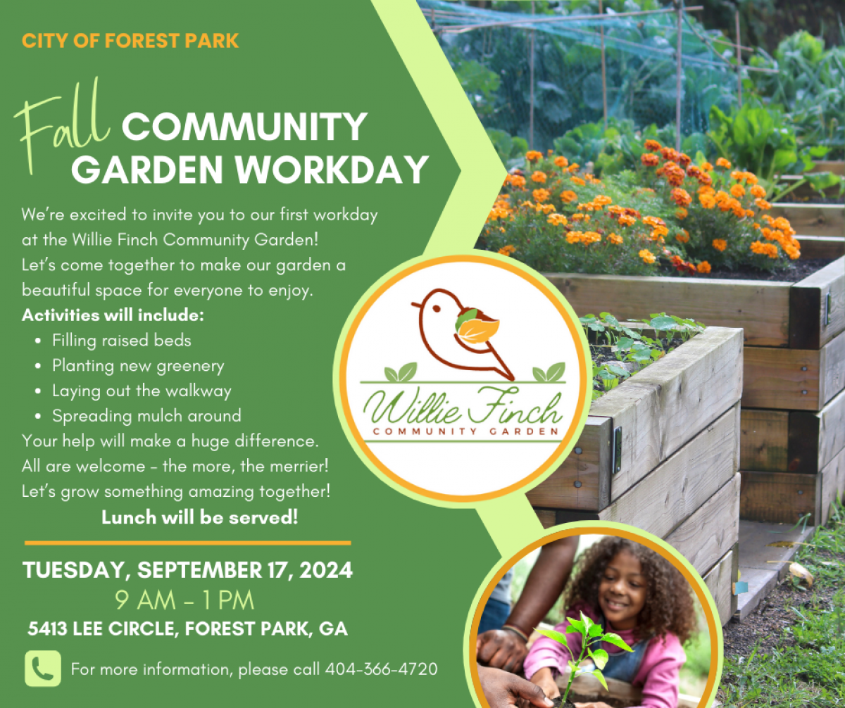 Fall Community Garden Workday