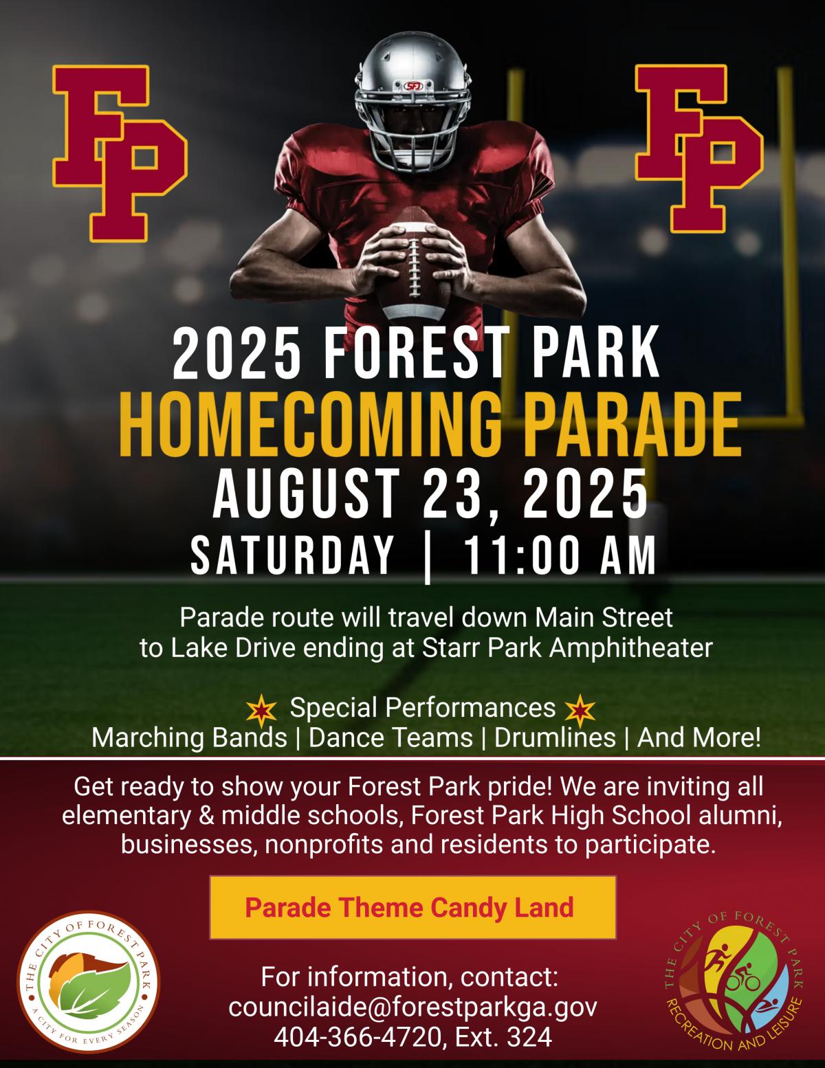 Forest Park High School Homecoming Parade 