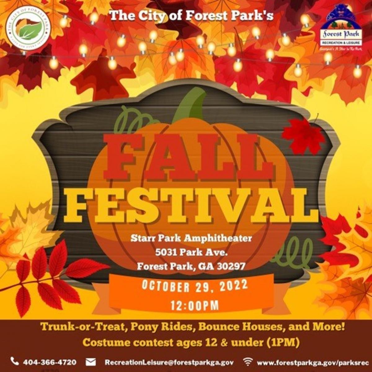 Fall Festival - Tailgate