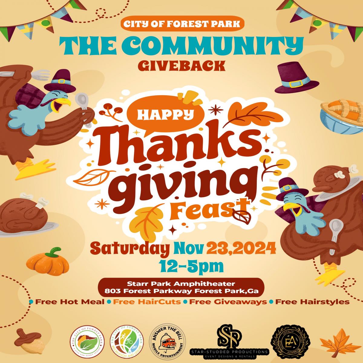The Community Giveback Thanksgiving Feast 
