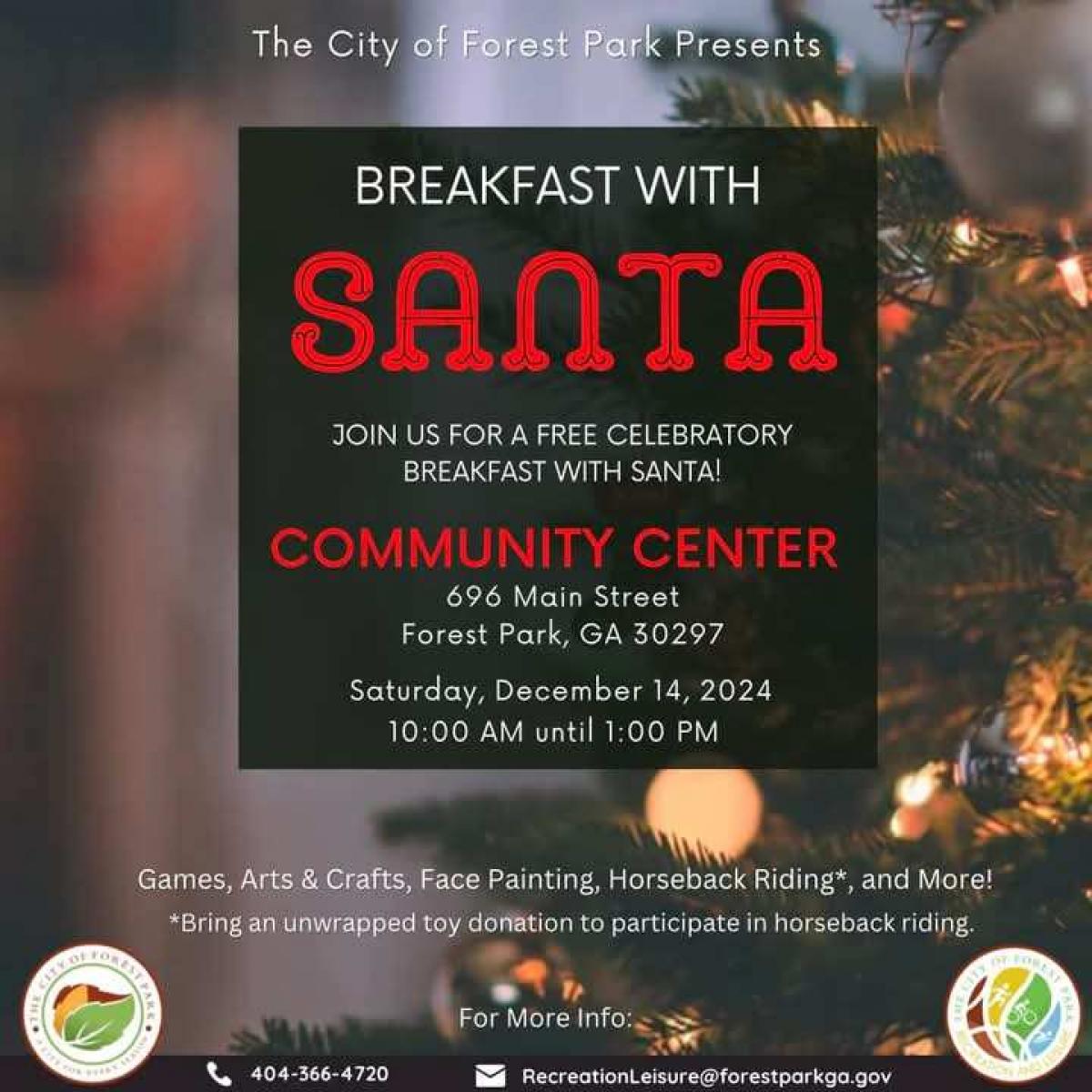 Breakfast with Santa
