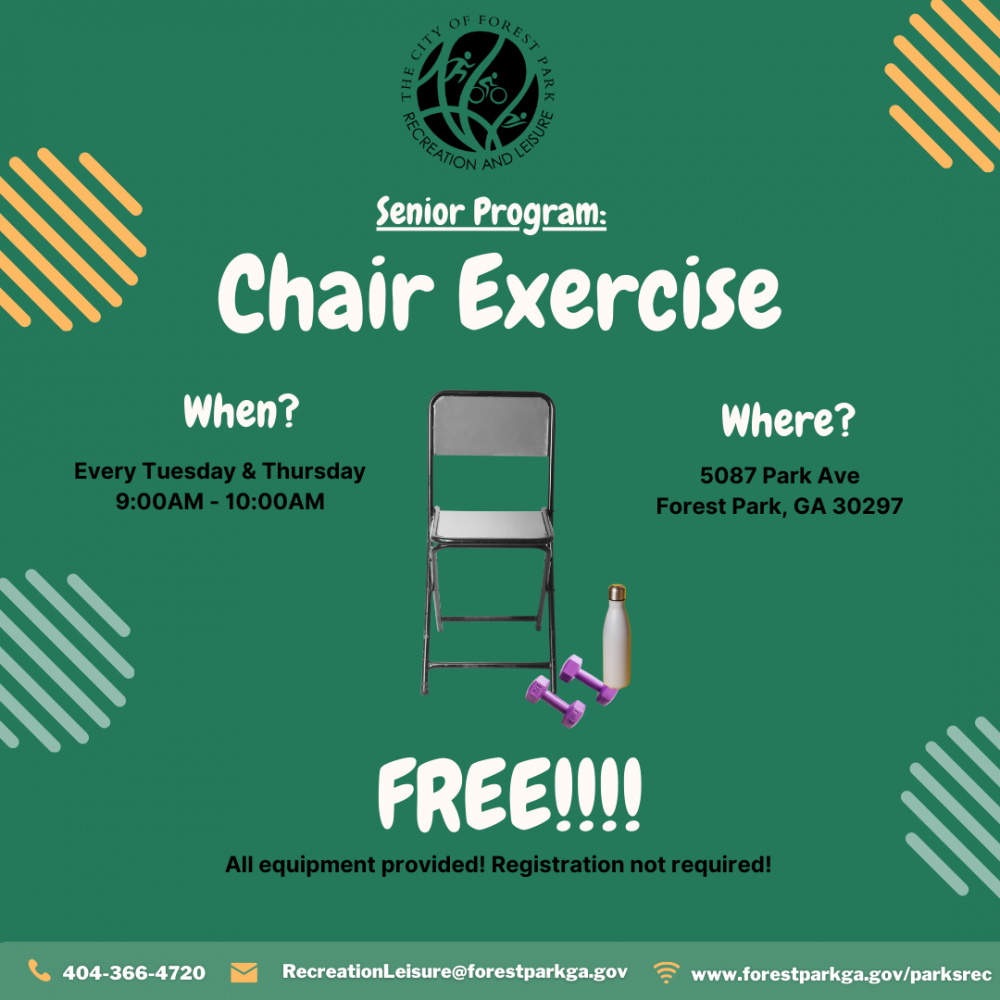 Chair Exercise Forest Park, GA